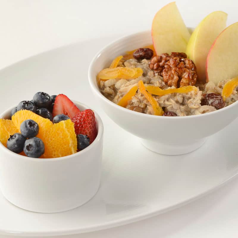 Almond Milk Overnight Oats with Fruit