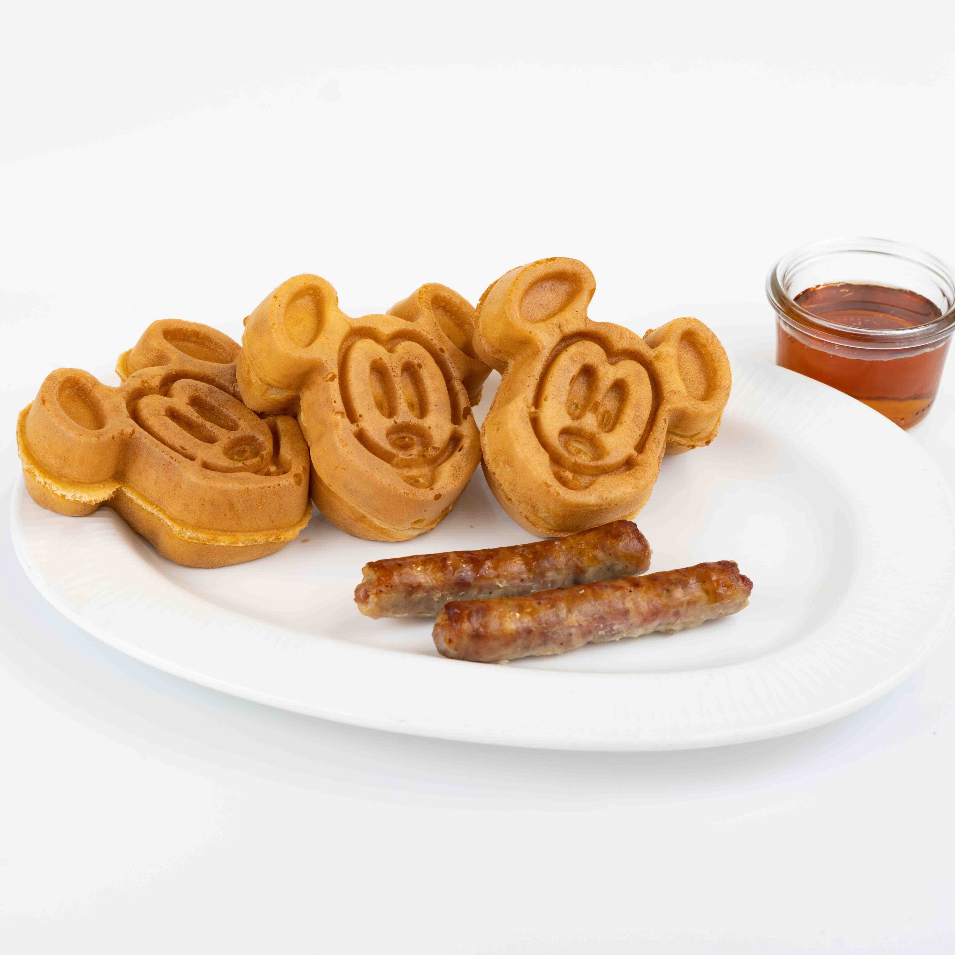 Mickey-shaped Waffle