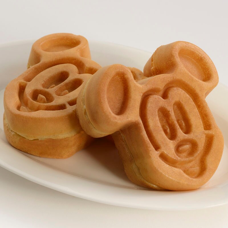 Mickey-shaped Waffles