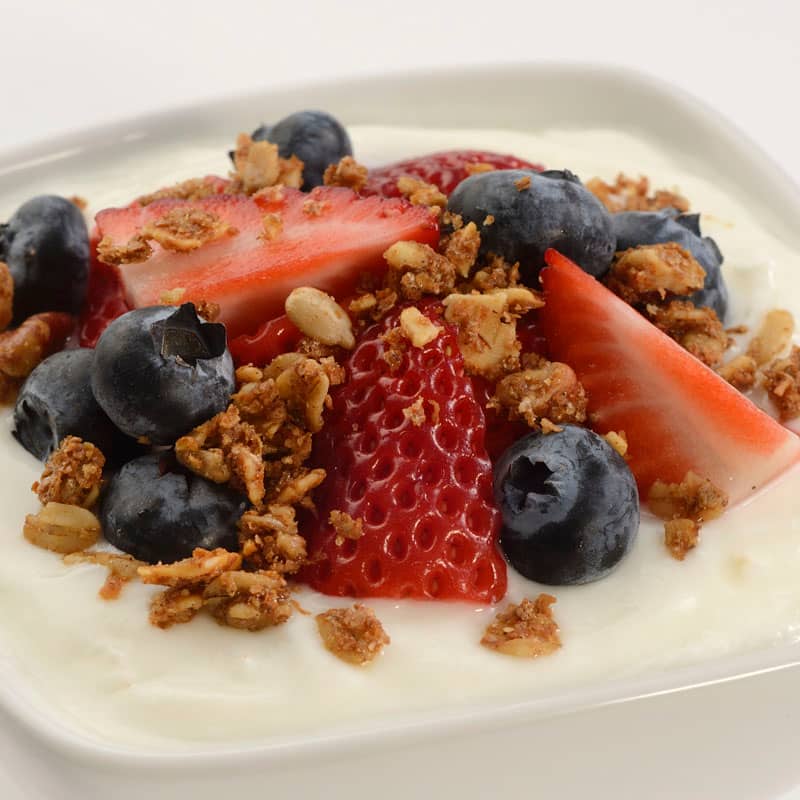 Yogurt and Berry Parfait