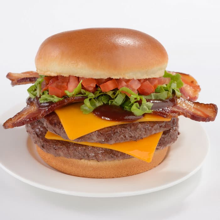 Double Barbecue Bacon Cheeseburger