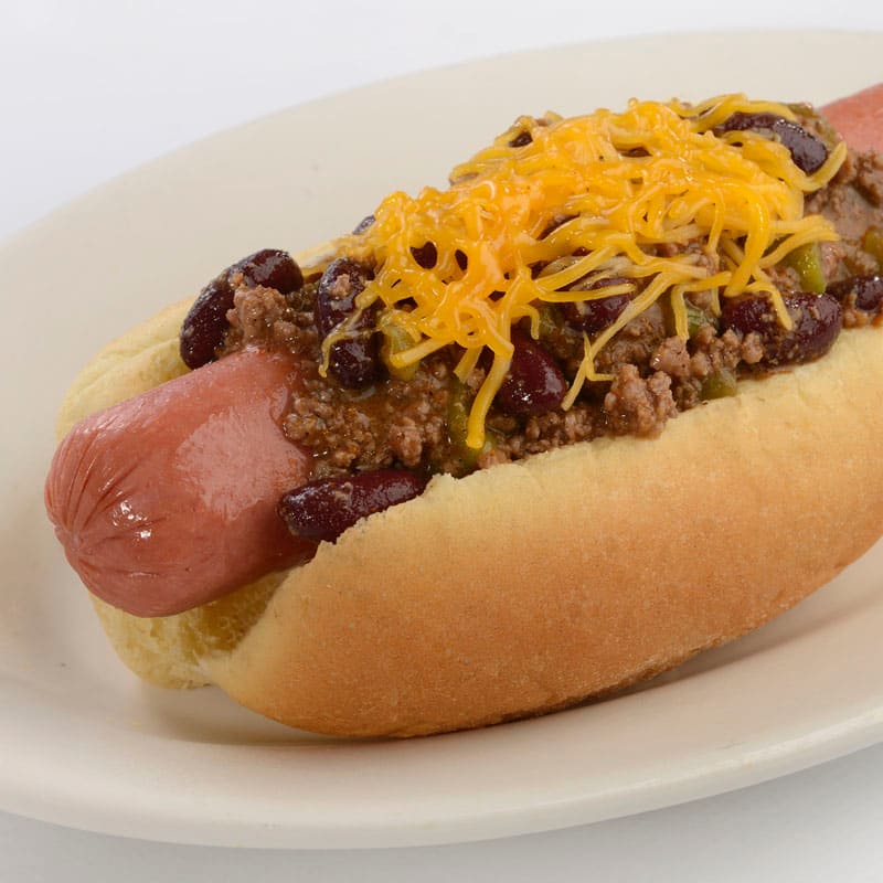 Chili-Cheese All-Beef Hot Dog