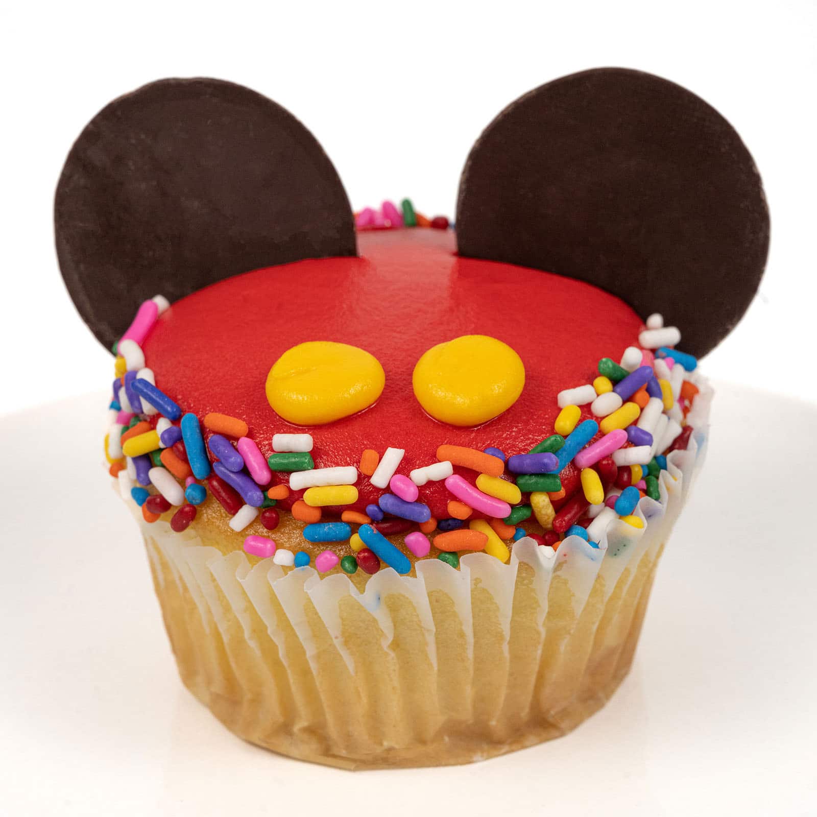 Mickey Vanilla Cupcake