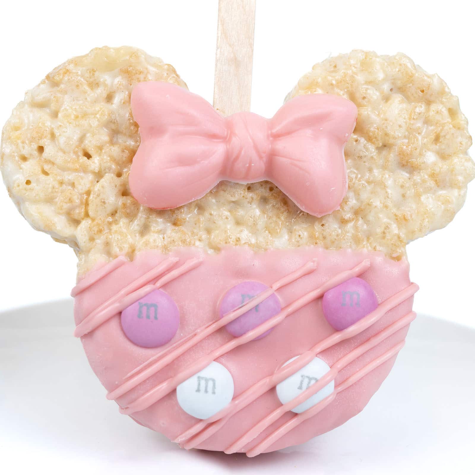 Pink Minnie Cereal Treat