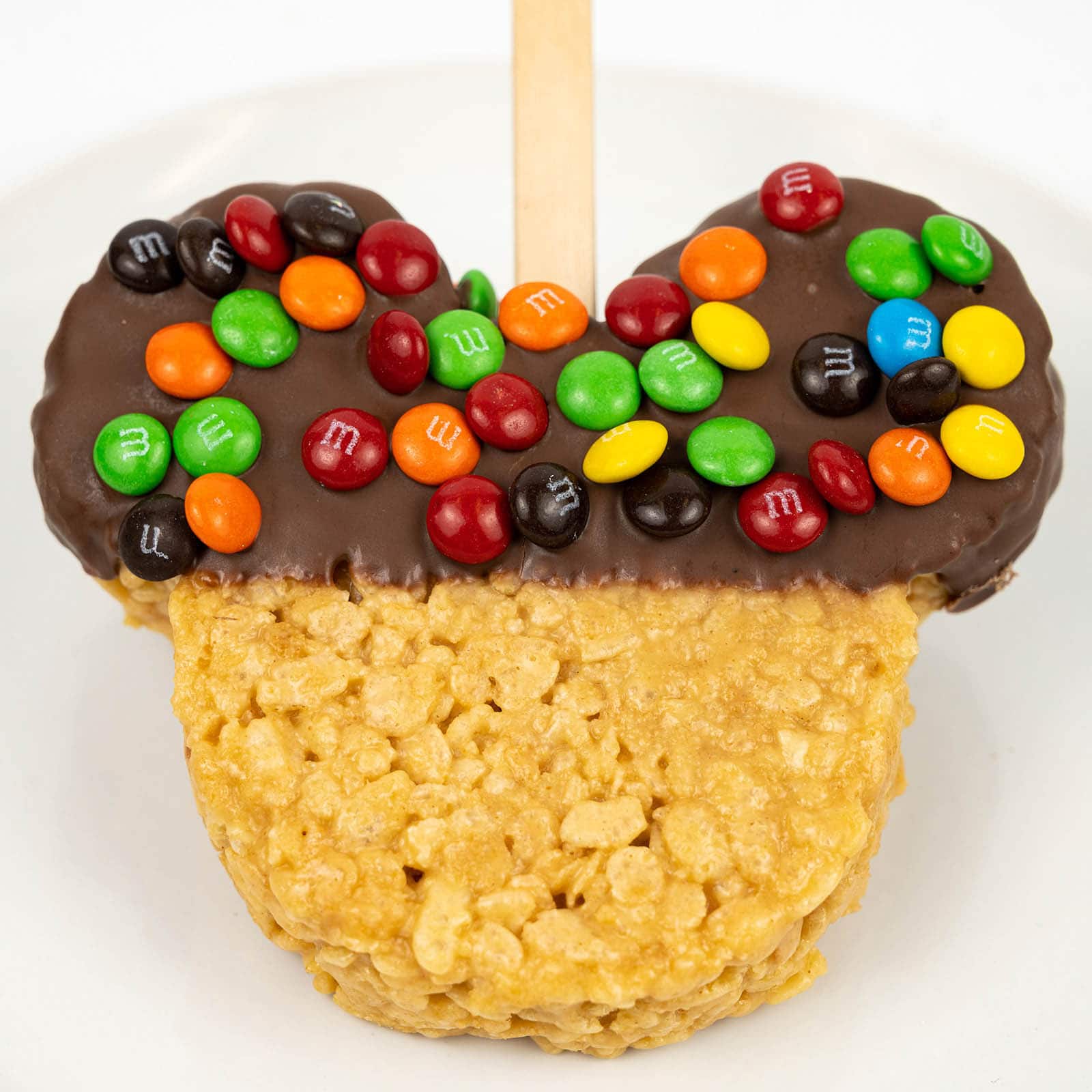 Mickey Peanut Butter Cereal Treat with M&M'S® MINIS