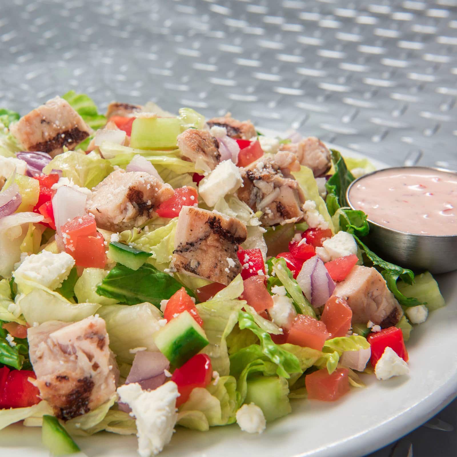 Fish/Shellfish Allergy-Friendly Grilled Chicken Salad