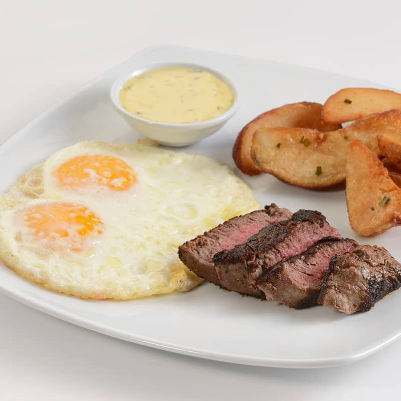 Steak and Eggs*