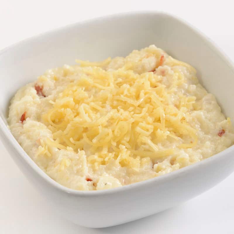 Bacon and Cheddar Grits