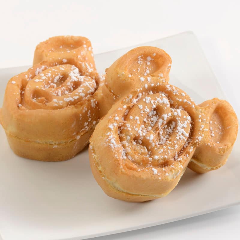 Mickey-shaped Waffles