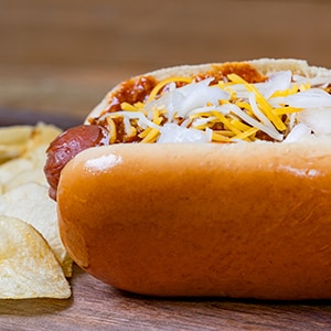 Chili Cheese Dog Basket