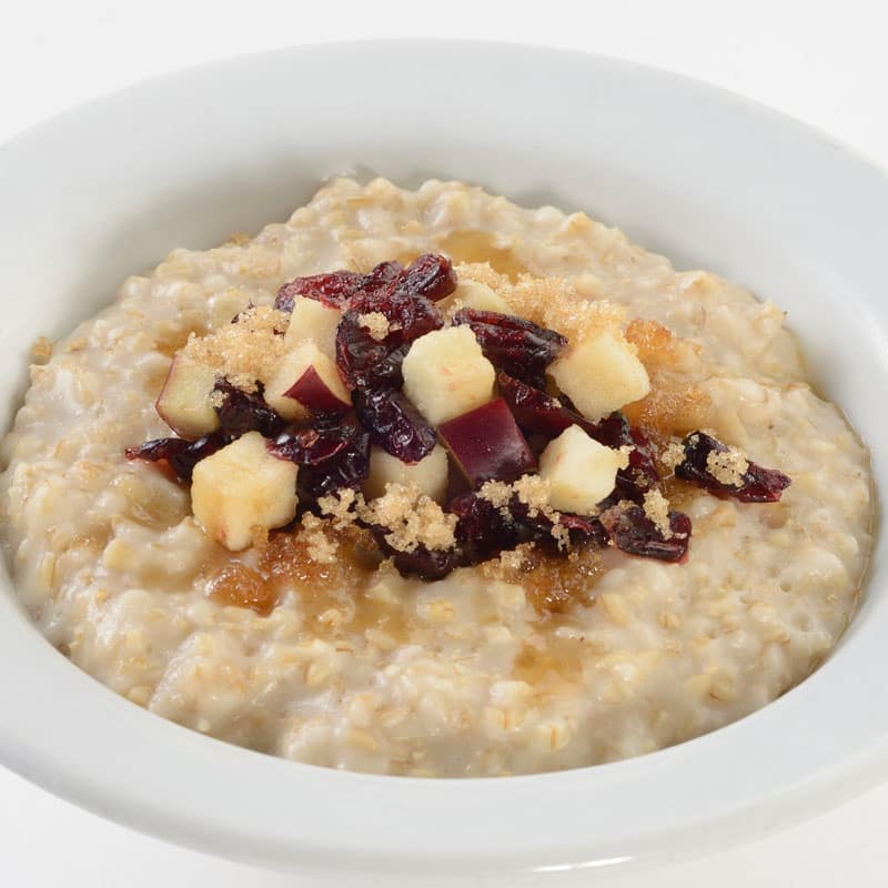 Steel-cut Oatmeal with Apples