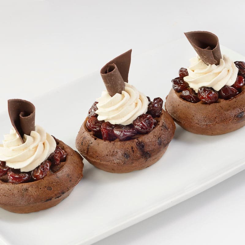 Dark Chocolate Waffles