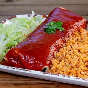 Burrito Sonora with Chicken 