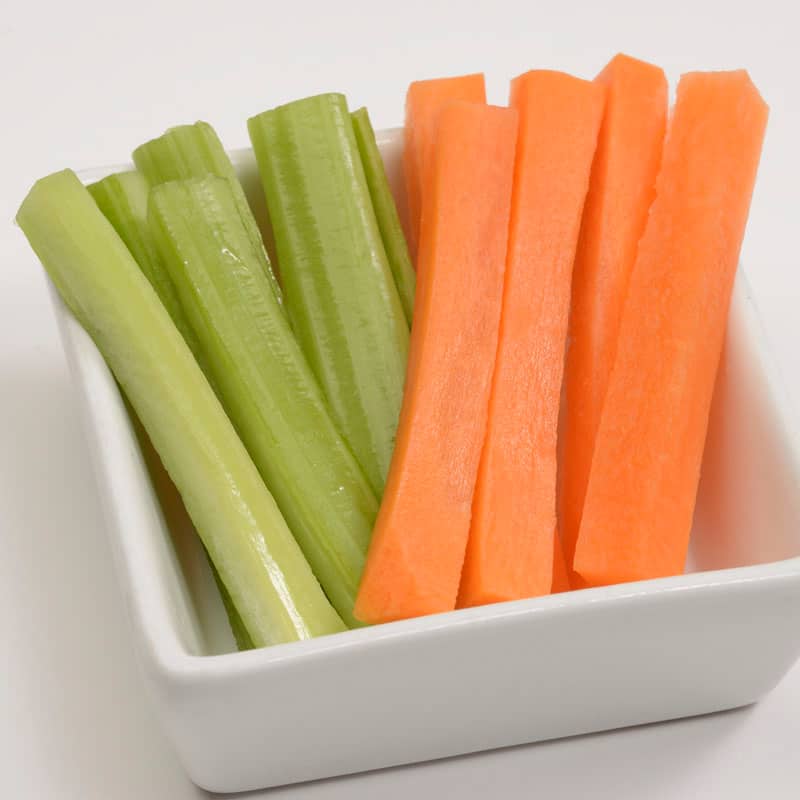Carrot and Celery Sticks