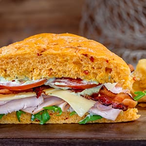 Turkey Pesto Club
