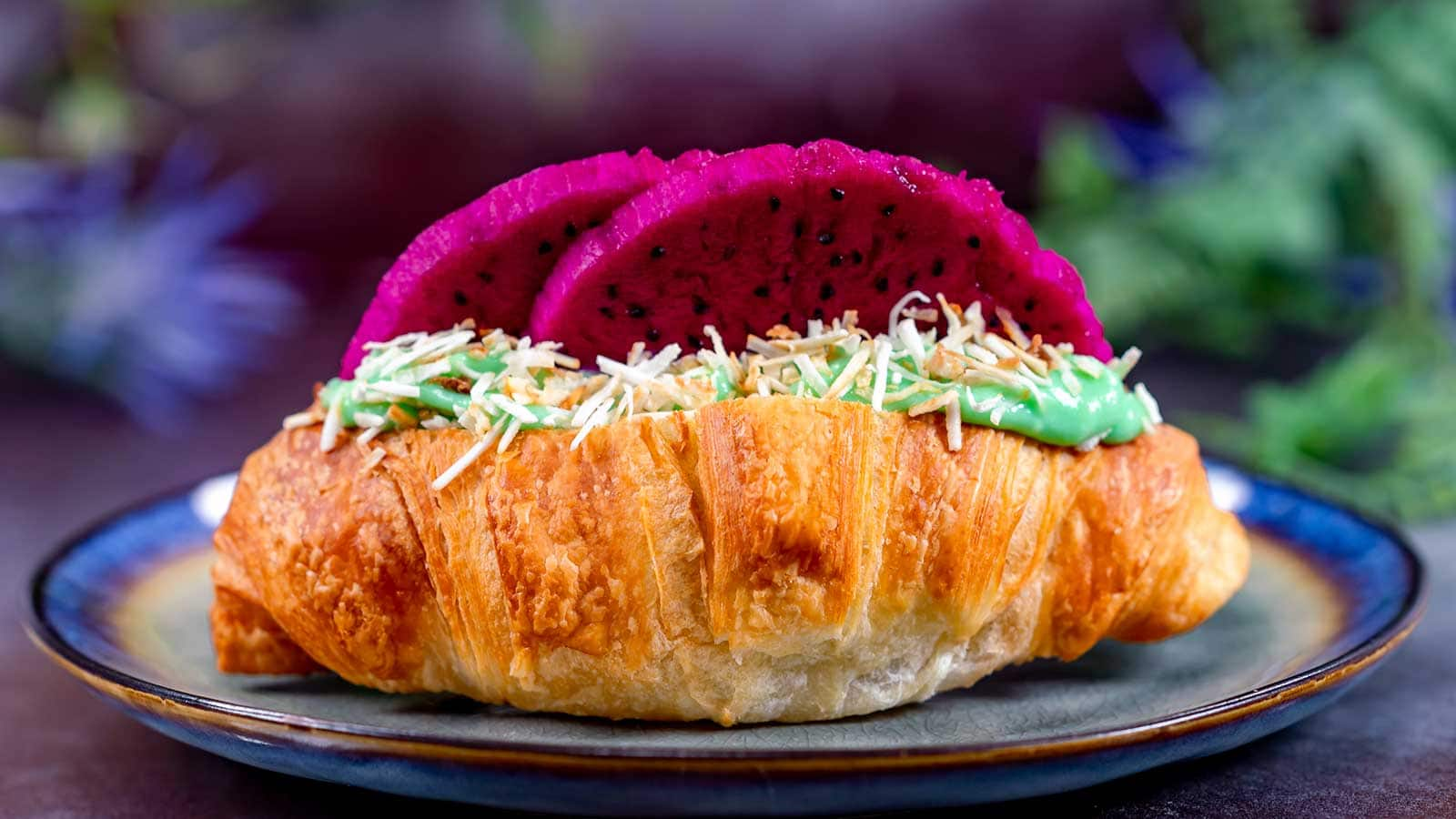 Pandan Croissant