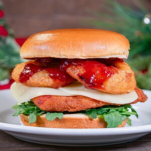 Cranberry BBQ Chicken Sandwich