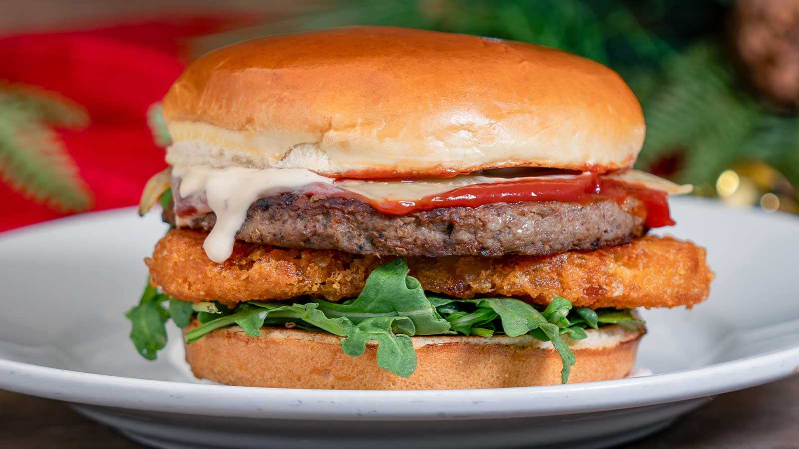 Meatloaf Dinner Burger