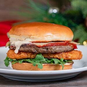 Meatloaf Dinner Burger