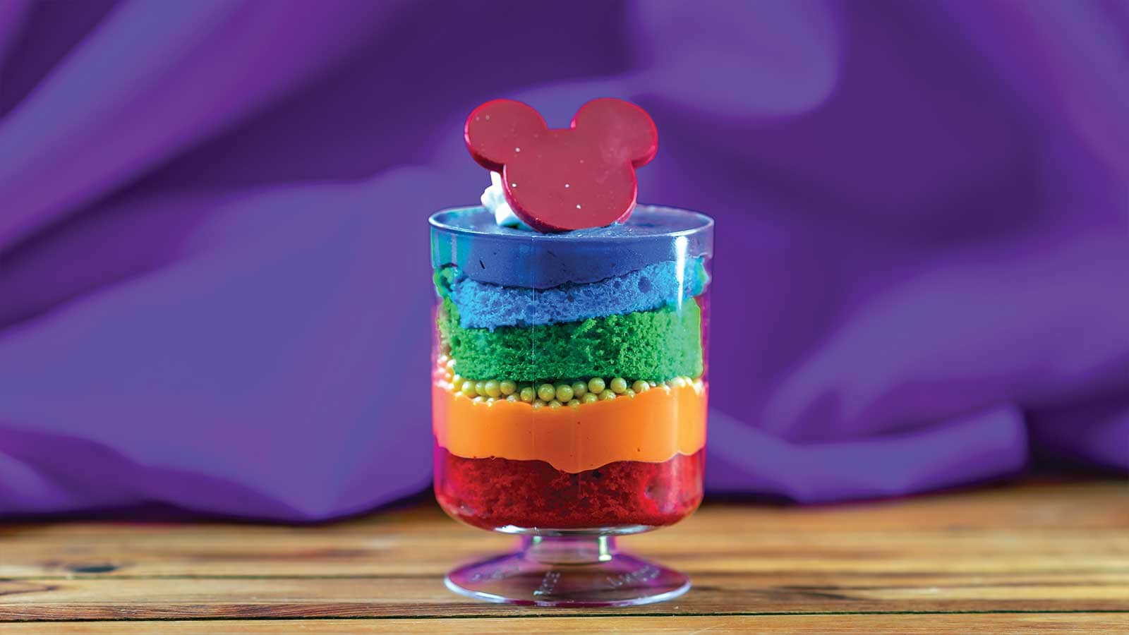 Rainbow Trifle