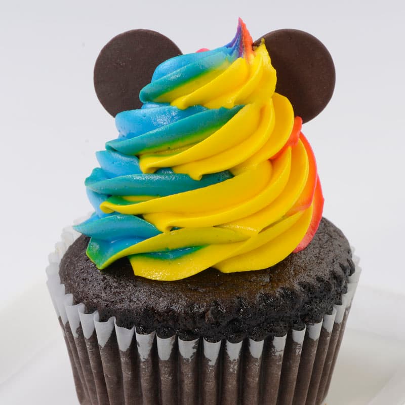 Mickey Chocolate Cupcake