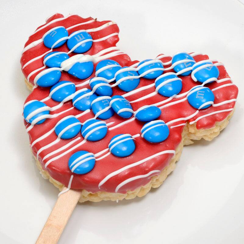 Patriotic Mickey Cereal Treat
