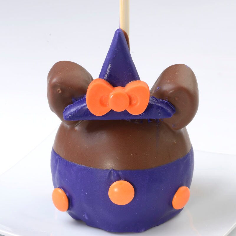 Minnie Witch Caramel Apple with M&M’S® Milk Chocolate Candies