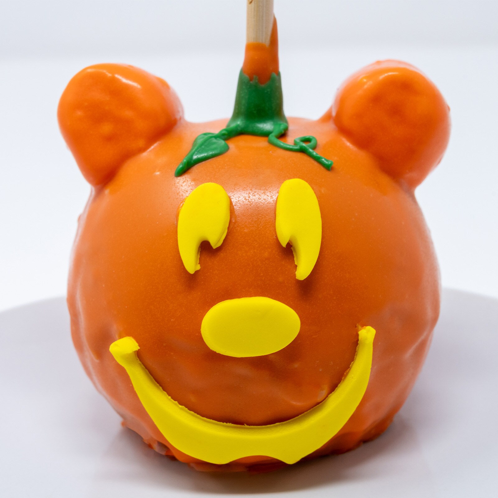 Mickey Pumpkin Caramel Apple