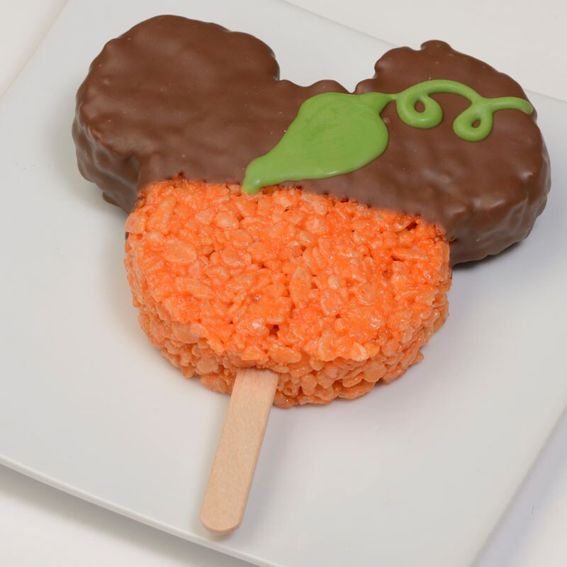 Mickey Pumpkin Cereal Treat
