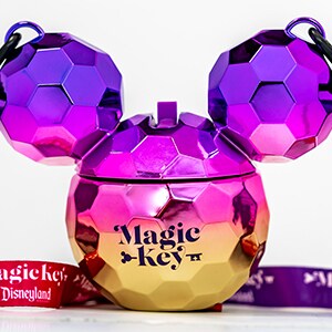 Magic Key Mirrored Mickey-Shaped Sipper