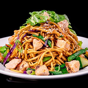 Egg Allergy-Friendly Chicken Sesame-Ginger Vegetable Noodles 