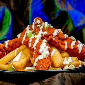Loaded Buffalo Chicken Fries