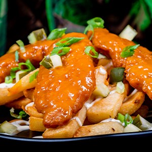 Loaded Carolina BBQ Chicken Fries