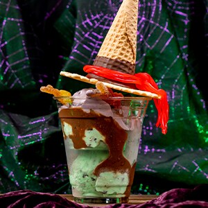 Witch's Hat Sundae 