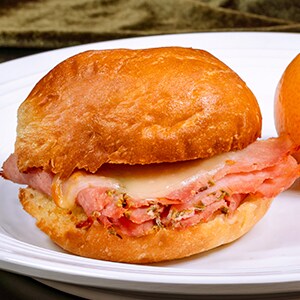 Peanut/Tree Nut Allergy-Friendly Toasted Ham & Cheese Sandwich