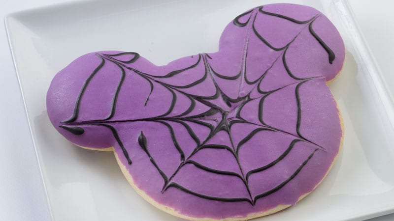 Large Mickey Spiderweb Cookie [Available starting August 23]