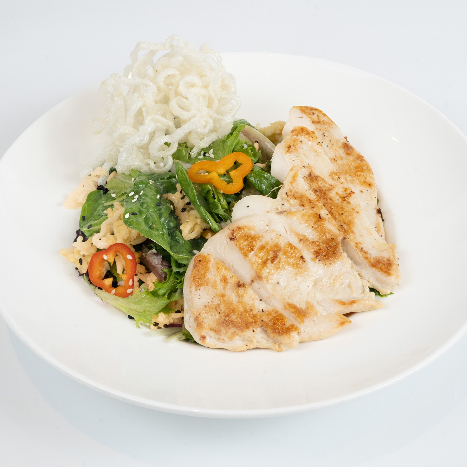 Multigrain Salad with Chicken
