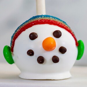 Snowman Cake Pop