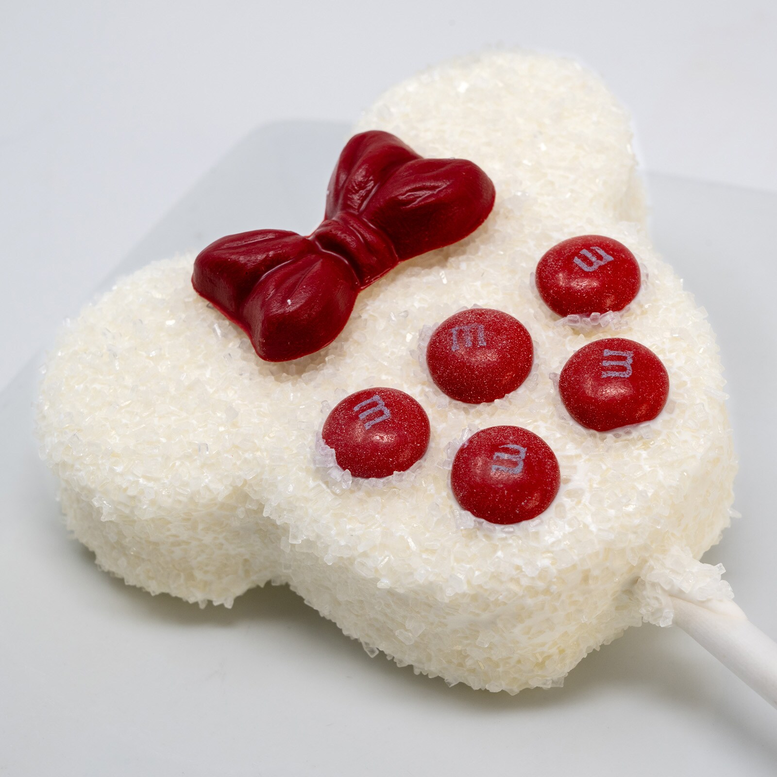 Minnie Holiday Marshmallow Pop with M&M’S® Milk Chocolate Candies