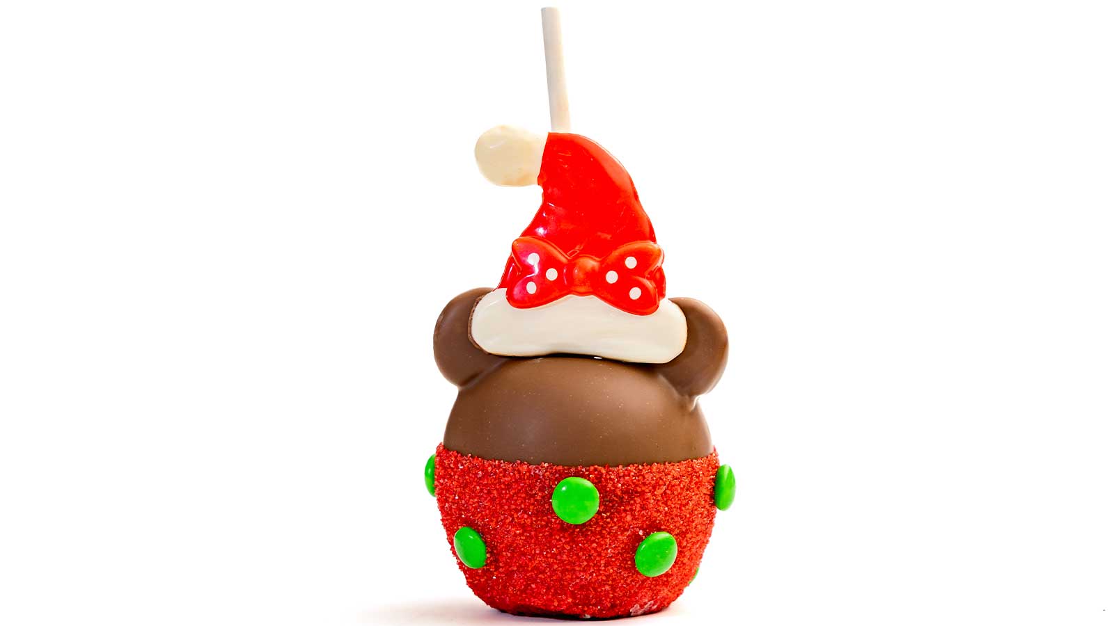 Santa Minnie Caramel Apple