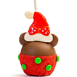 Santa Minnie Caramel Apple