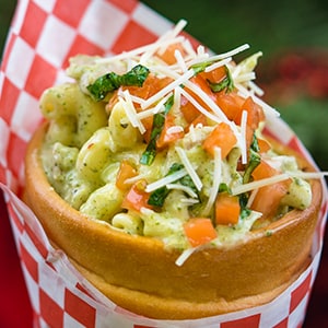 Chicken Pesto Cone 