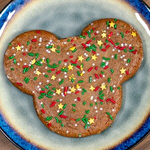 Mickey-shaped Gingerbread Cookie