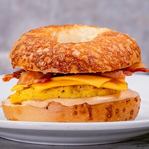 Breakfast Bagel Sandwich 