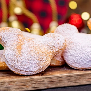 Peppermint Mickey-shaped Beignets 6-pack