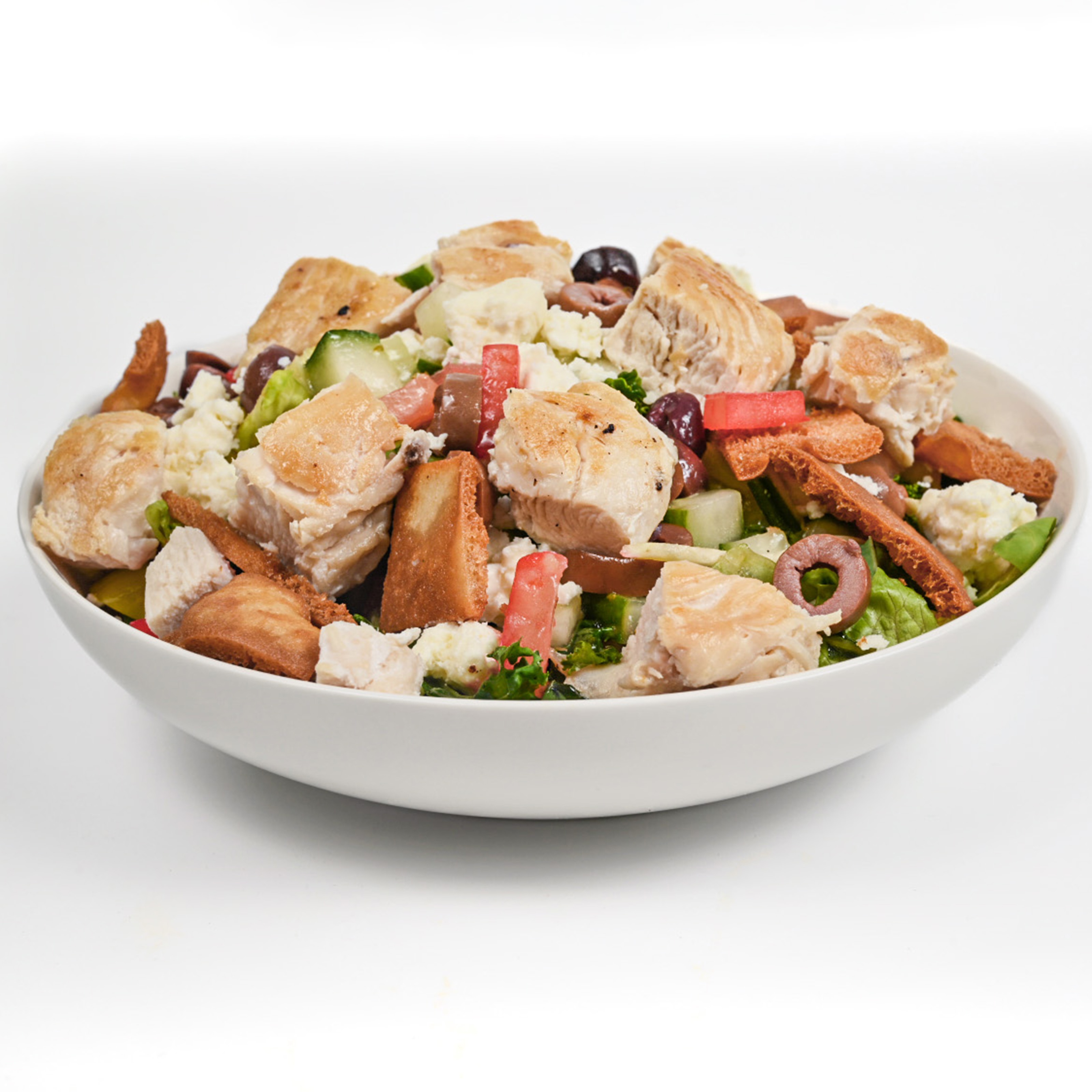Greek Salad with Chicken