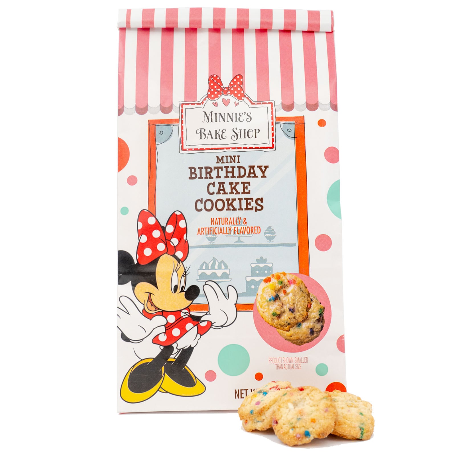 Minnie's Bake Shop Mini Birthday Cake Cookies, Net Wt. 6.0 OZ (170g)
