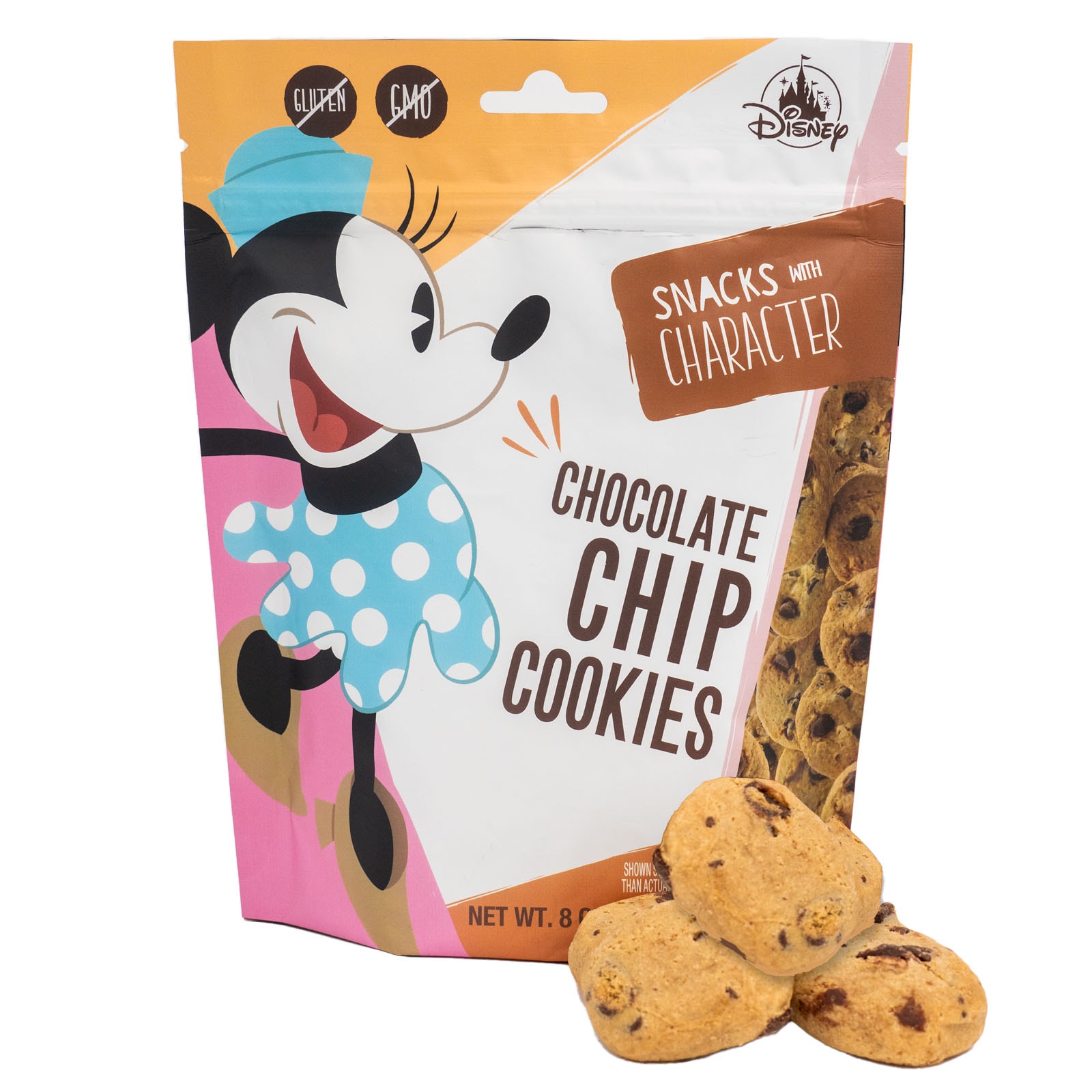 Snacks With Character Chocolate Chip Cookies, Net Wt. 8.0 OZ (227g)
