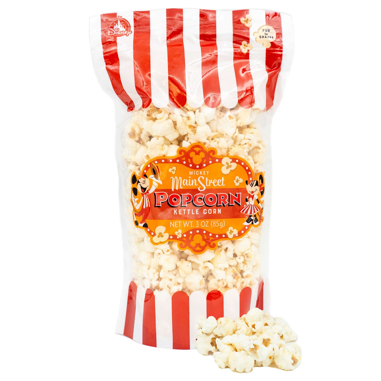 Mickey Main Street Popcorn Caramel, Net Wt. 8.0 OZ (227g)