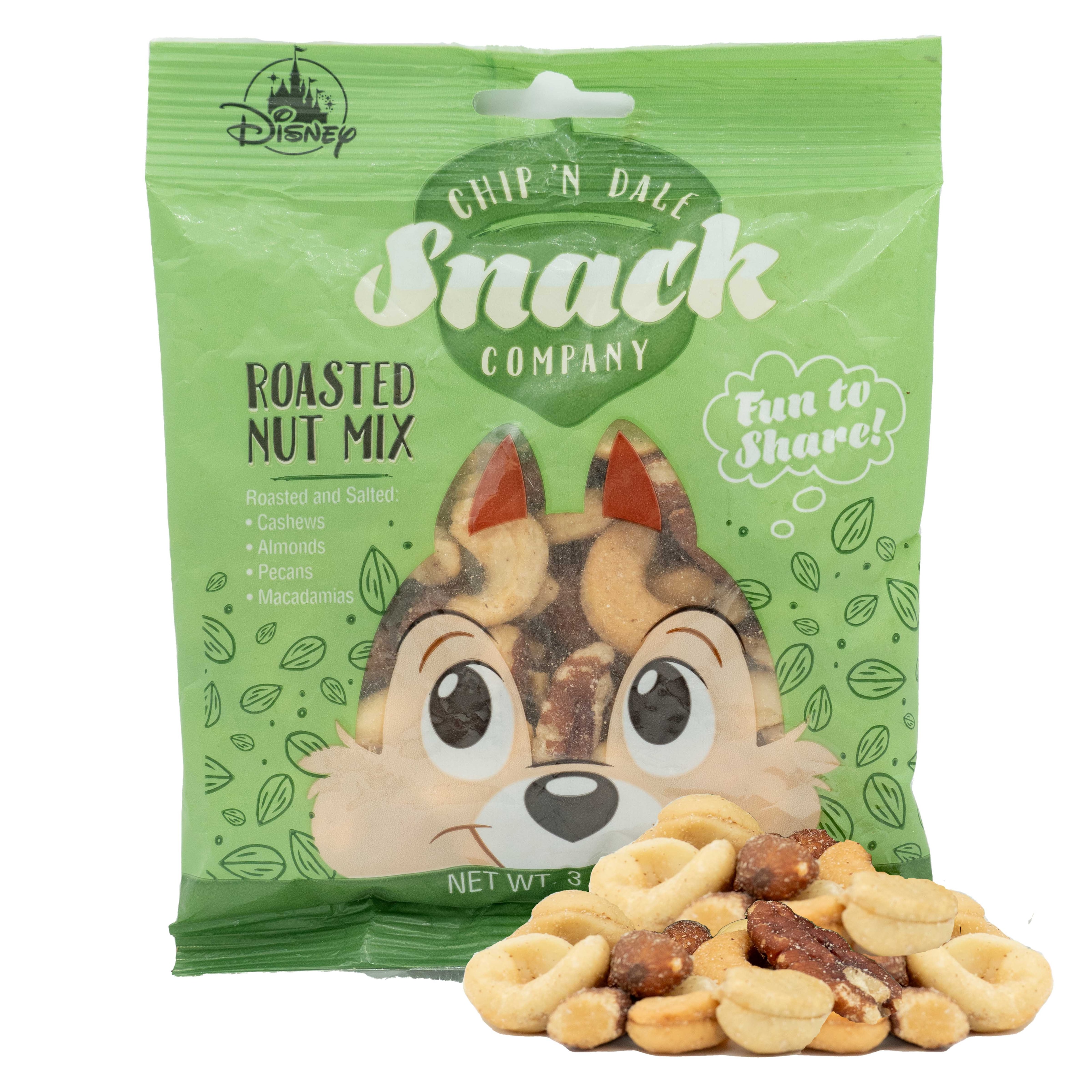 Chip 'N Dale Snack Co. Roasted Nut Mix, Net Wt. 3.0 OZ (85g)